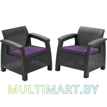 Комплект садовой мебели Keter Corfu II Set
